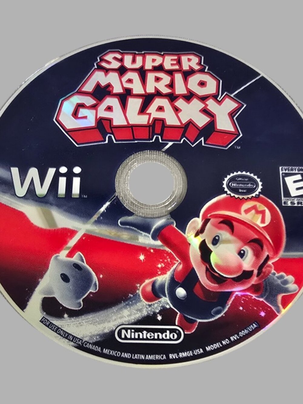Super Mario Galaxy (Nintendo Wii, 2007) Disc ONLY
